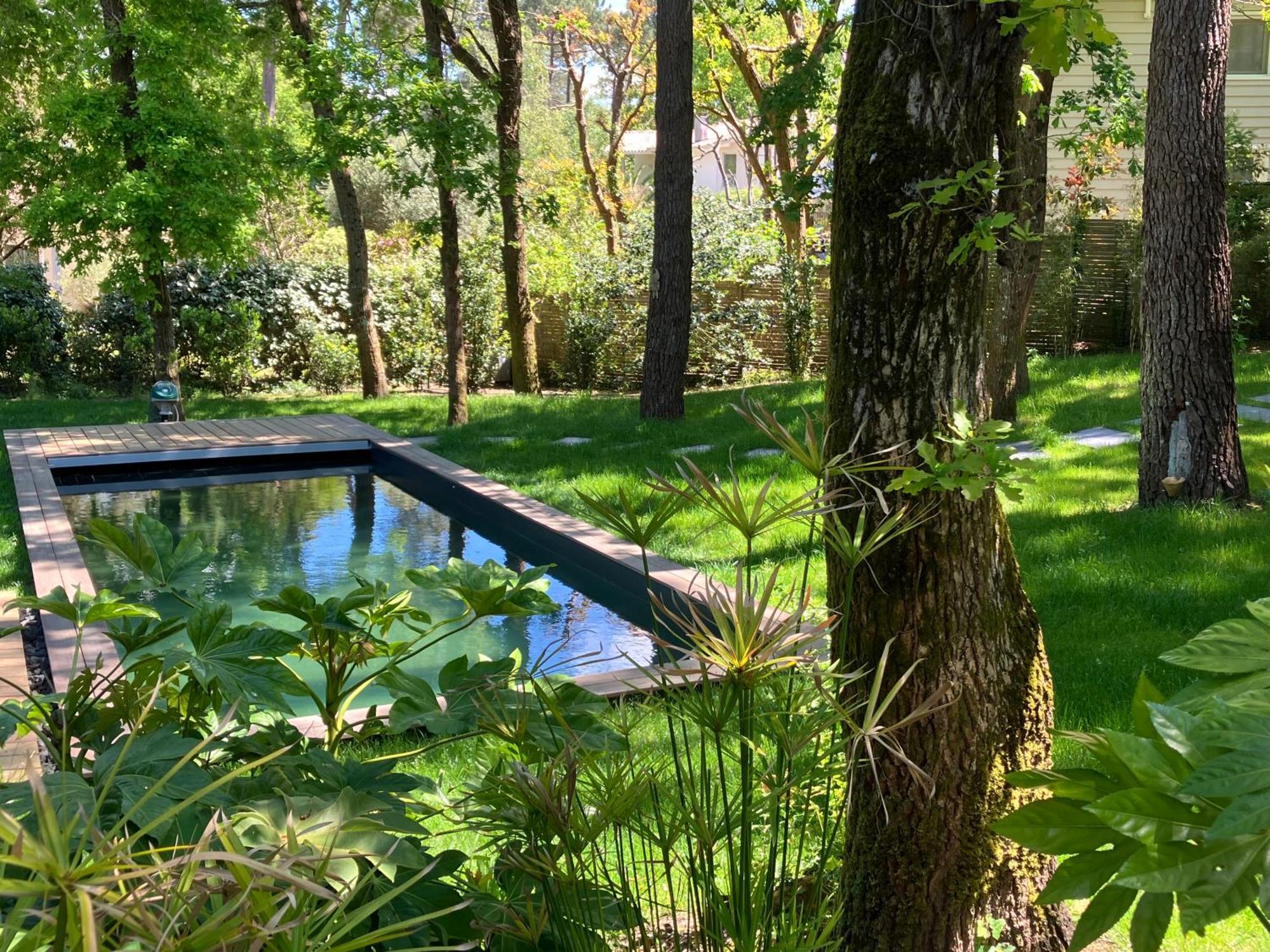 Nouveau - Ecolodge 'Calme Et Nature' - Avec Piscine Au Golf-Lac De Biscarrosse - Couchage 2 Personnes Exterior foto