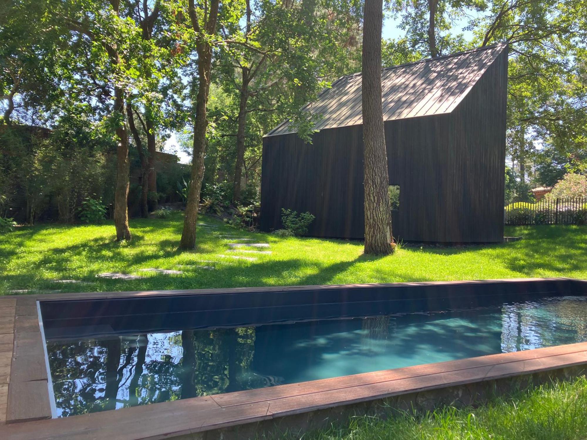 Nouveau - Ecolodge 'Calme Et Nature' - Avec Piscine Au Golf-Lac De Biscarrosse - Couchage 2 Personnes Exterior foto
